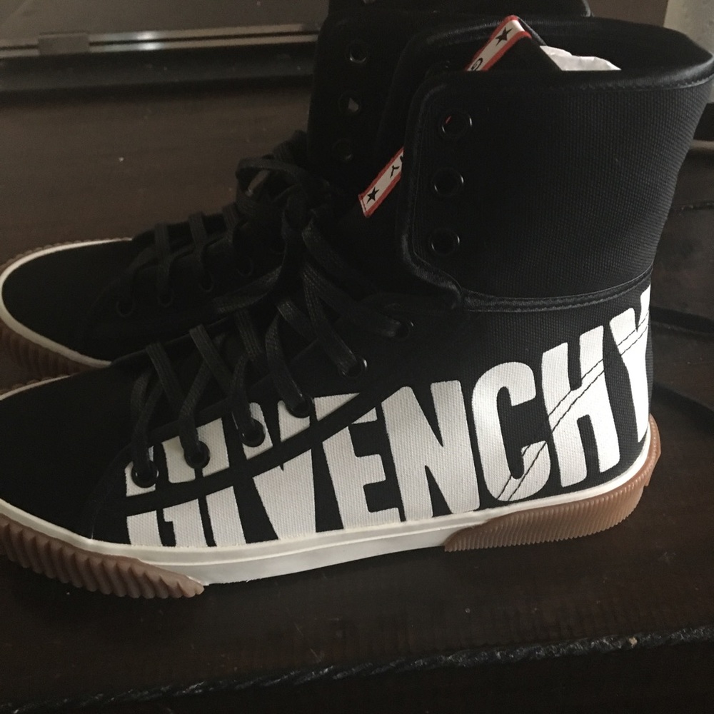 Unworn Givenchy High Top Sneakers